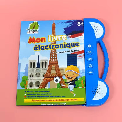 Livre Parlant éducatif pour apprentissage du Français et de l'anglais - Jouets d'éveil pour enfant