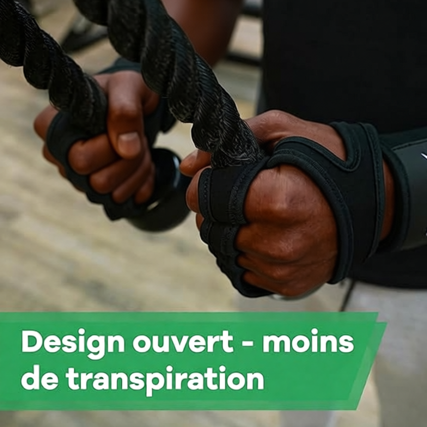Fini les ampoules en salle — Gants de Musculation SMART FIT
